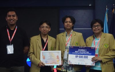 Informatics UNPAR Secured 1st Place in Hackathon: First Step in Artificial Intelligence Specialization